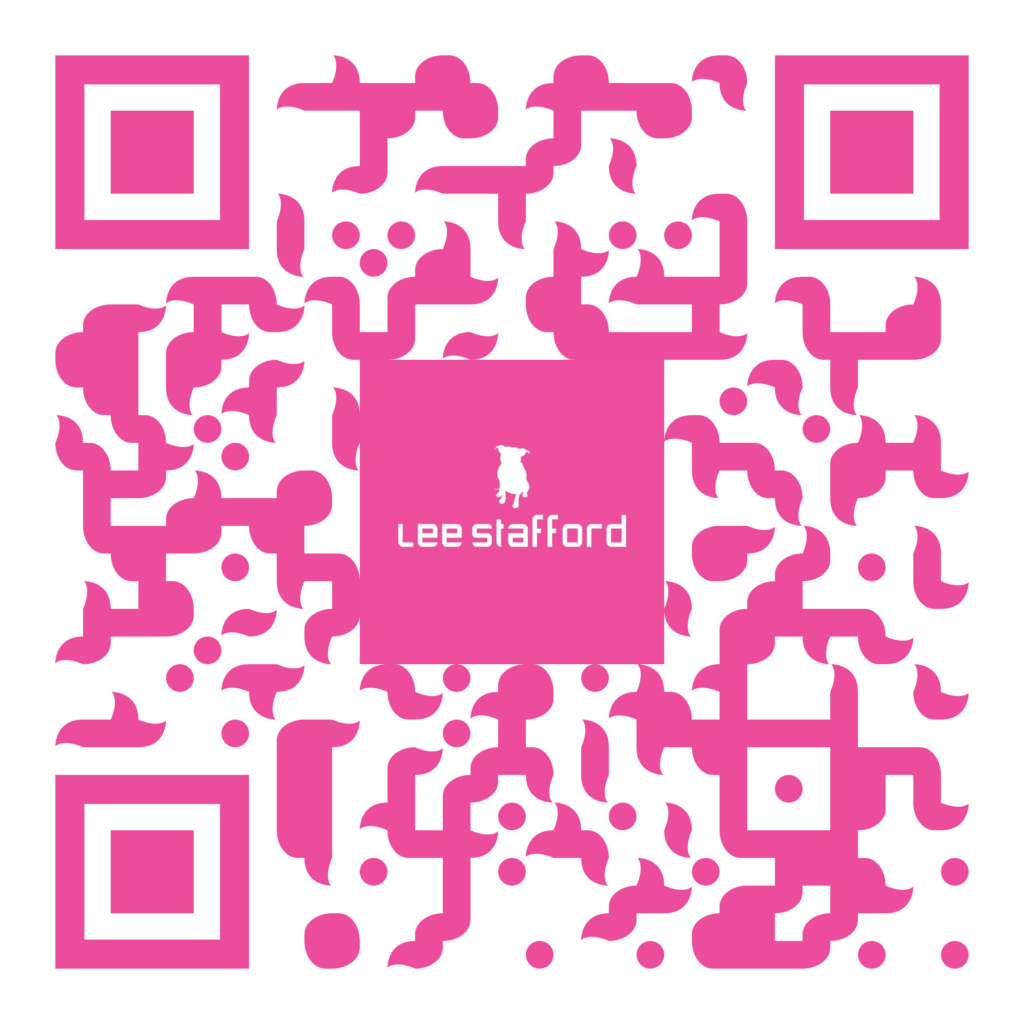 This is a QR code. You don't have to type things into the internet when you have one of these. You may scan and go. 